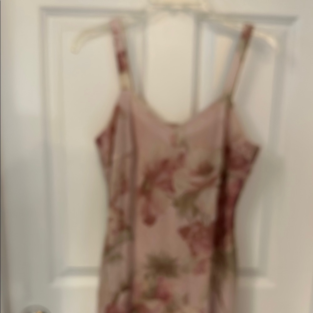 Floral Pink Maxi Dress - Picture 4 of 5